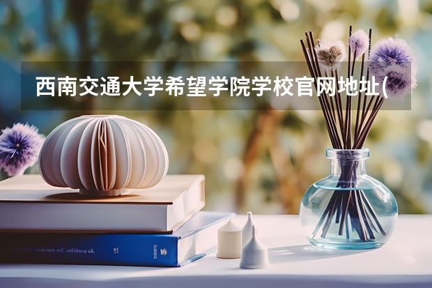 西南交通大学希望学院学校官网地址(评价怎么样)